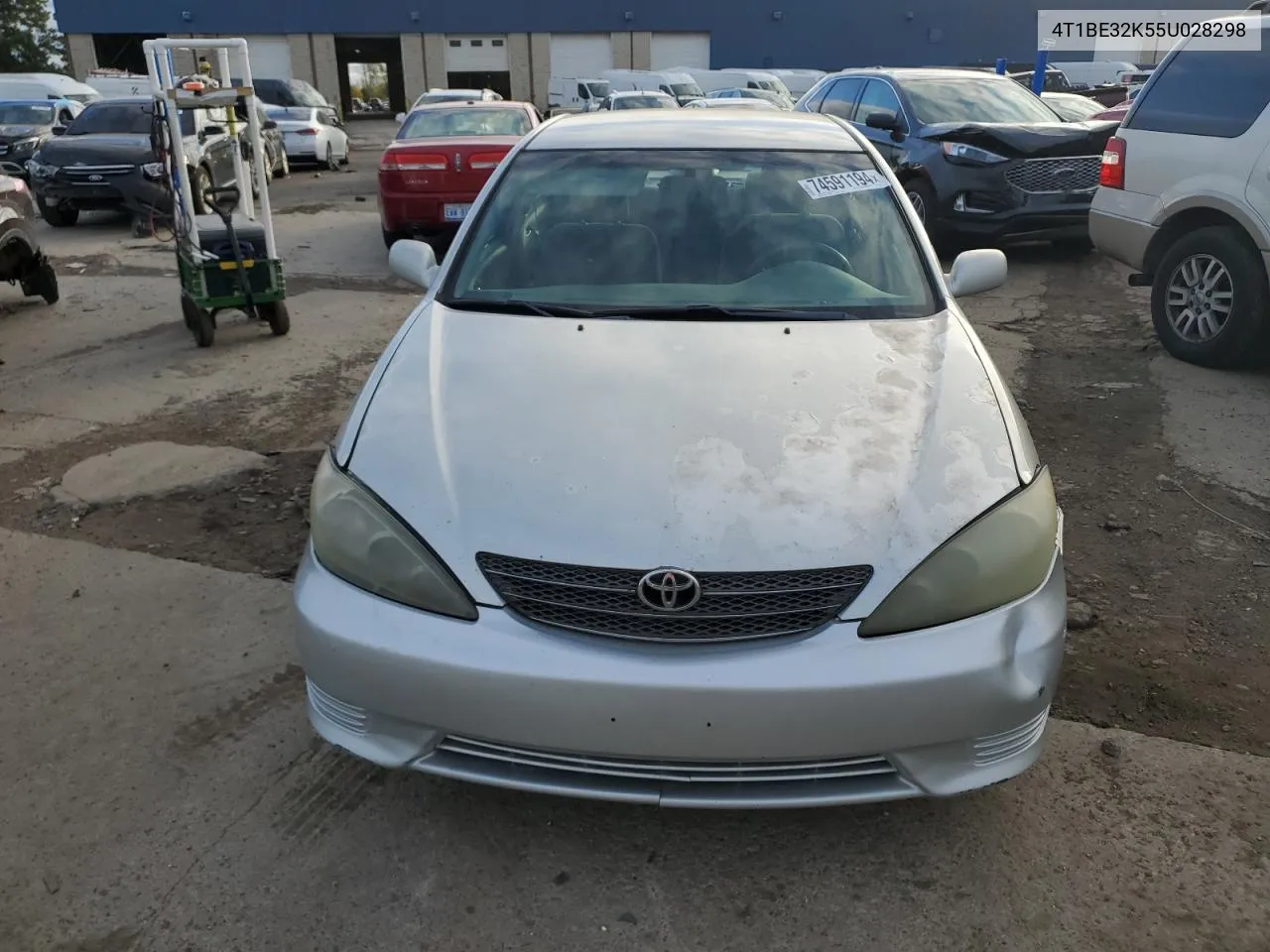 2005 Toyota Camry Le VIN: 4T1BE32K55U028298 Lot: 74591194