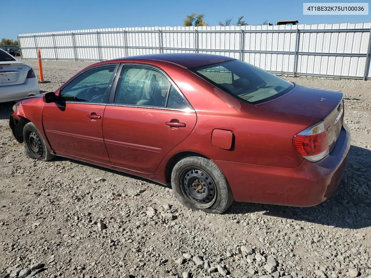 4T1BE32K75U100036 2005 Toyota Camry Le