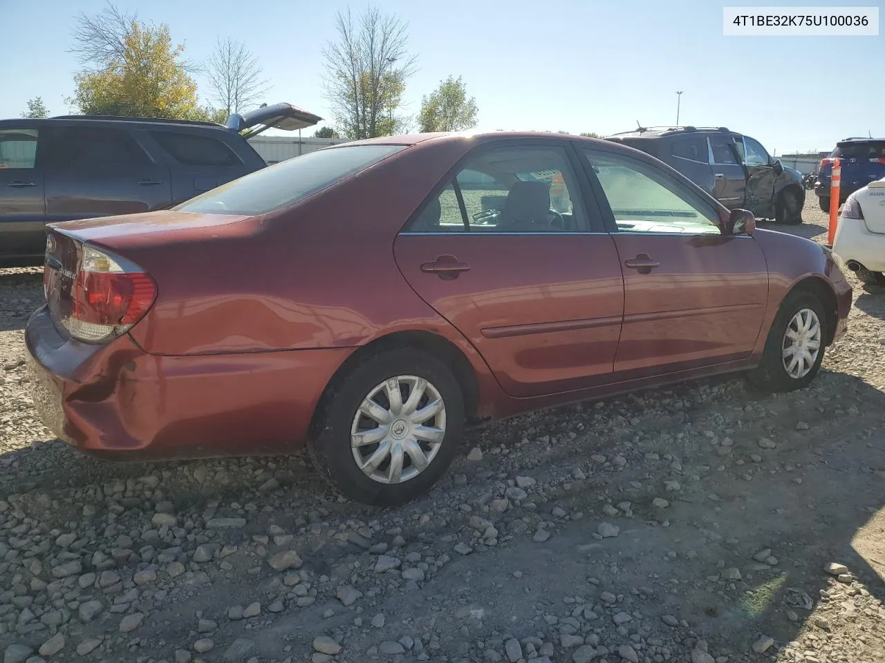 2005 Toyota Camry Le VIN: 4T1BE32K75U100036 Lot: 74727224