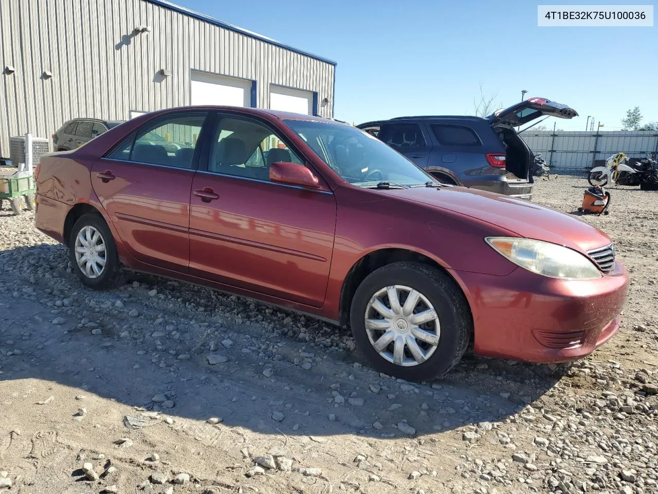 2005 Toyota Camry Le VIN: 4T1BE32K75U100036 Lot: 74727224