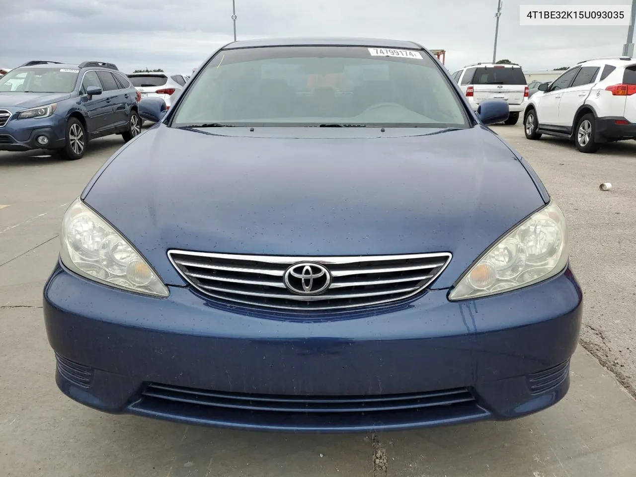 2005 Toyota Camry Le VIN: 4T1BE32K15U093035 Lot: 74799174