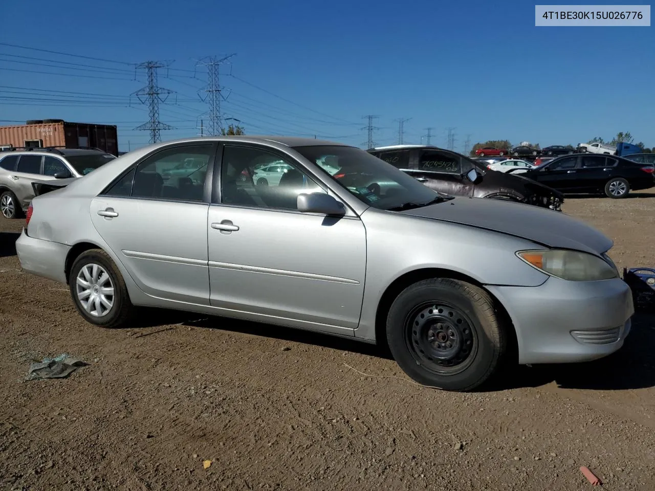 2005 Toyota Camry Le VIN: 4T1BE30K15U026776 Lot: 74837154