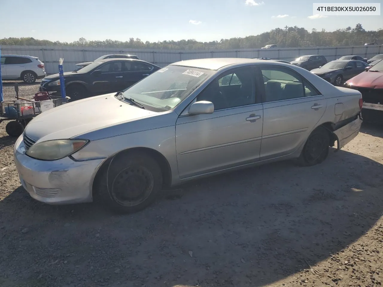 2005 Toyota Camry Le VIN: 4T1BE30KX5U026050 Lot: 74894114