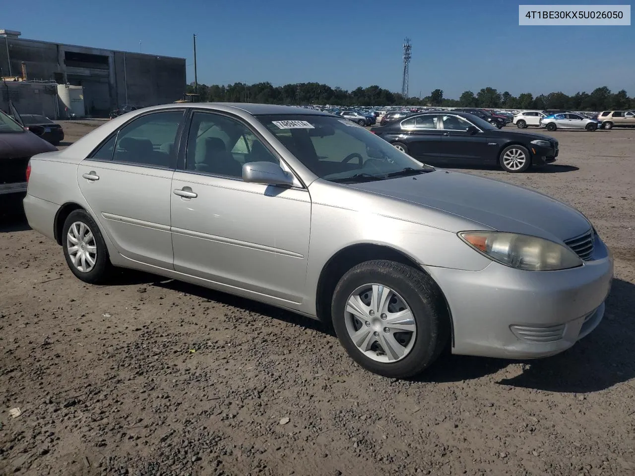 2005 Toyota Camry Le VIN: 4T1BE30KX5U026050 Lot: 74894114