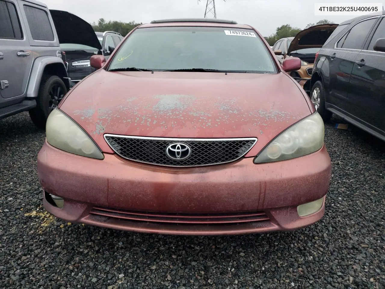 2005 Toyota Camry Le VIN: 4T1BE32K25U400695 Lot: 74973624