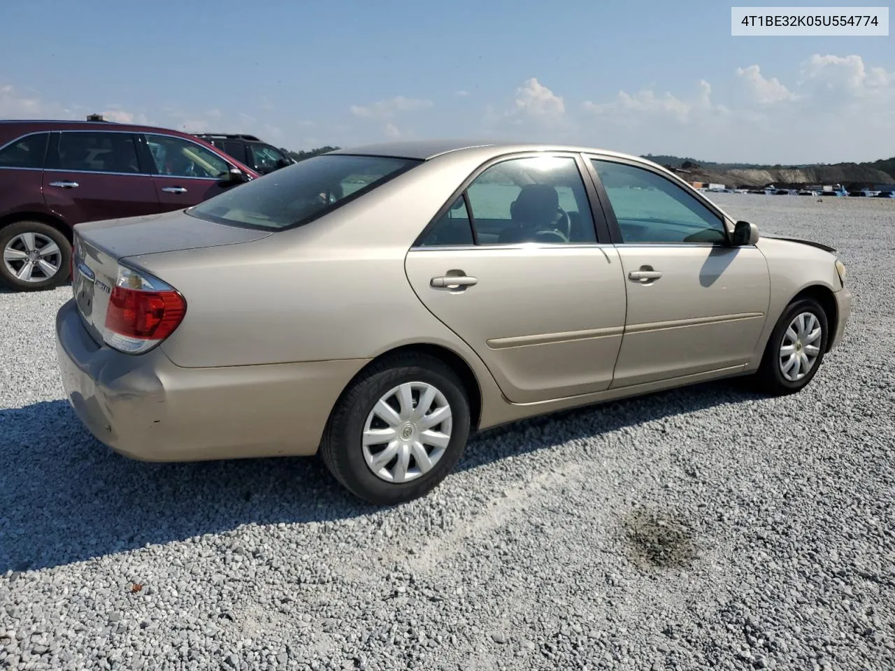 2005 Toyota Camry Le VIN: 4T1BE32K05U554774 Lot: 75003164