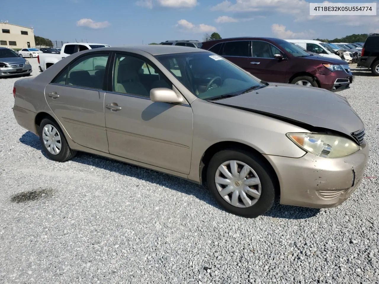 2005 Toyota Camry Le VIN: 4T1BE32K05U554774 Lot: 75003164