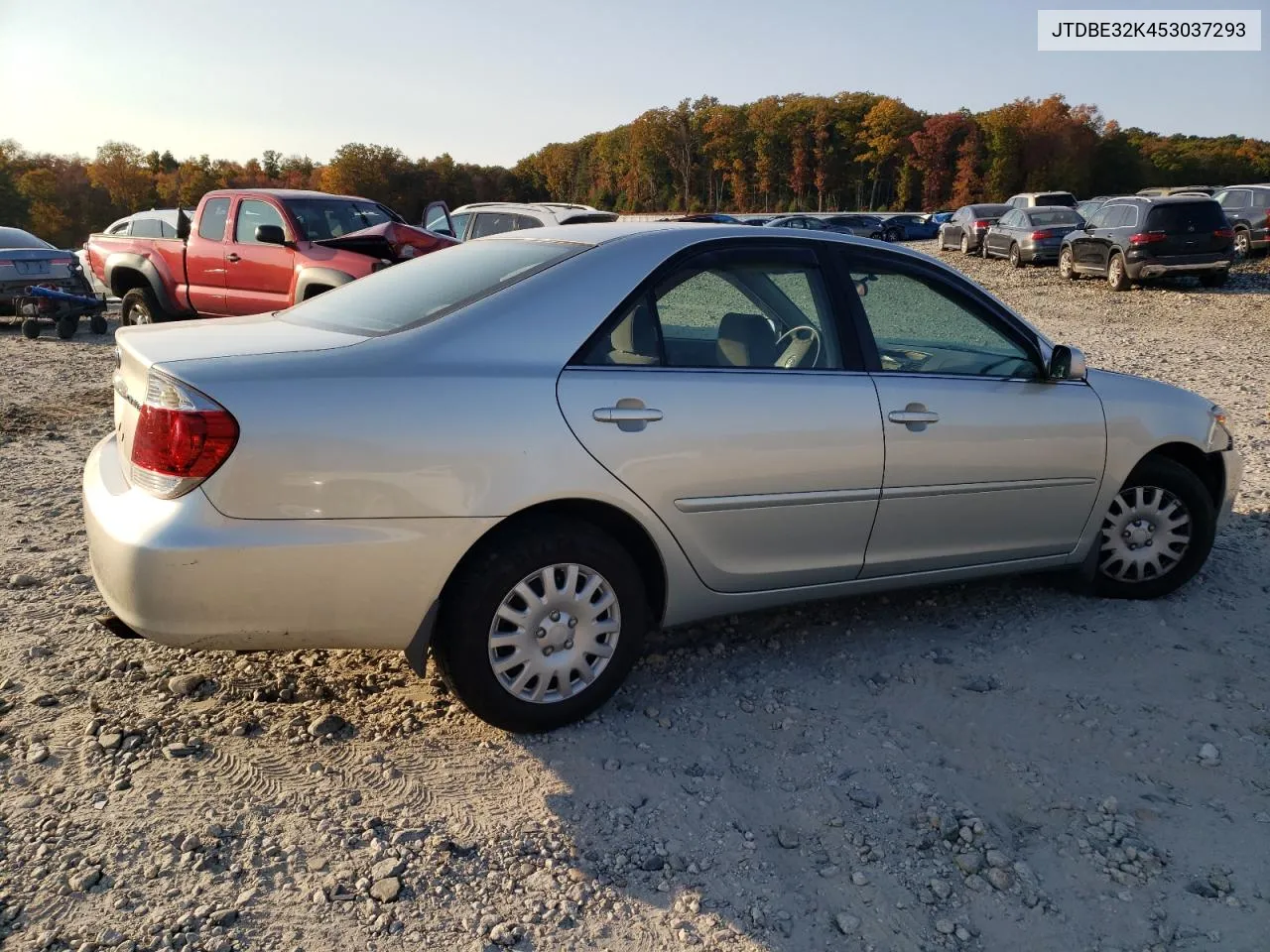 2005 Toyota Camry Le VIN: JTDBE32K453037293 Lot: 75129774