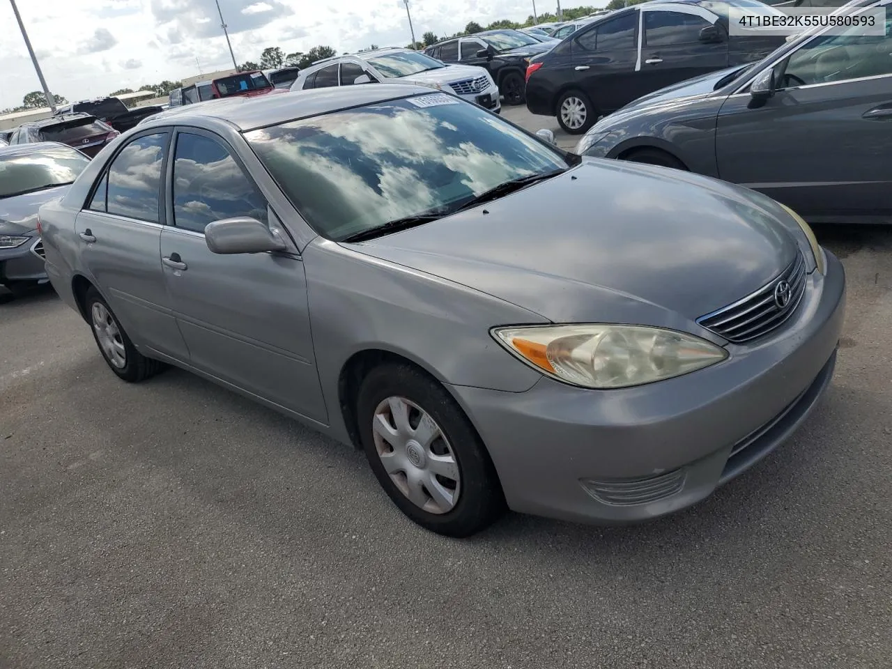 2005 Toyota Camry Le VIN: 4T1BE32K55U580593 Lot: 75166554