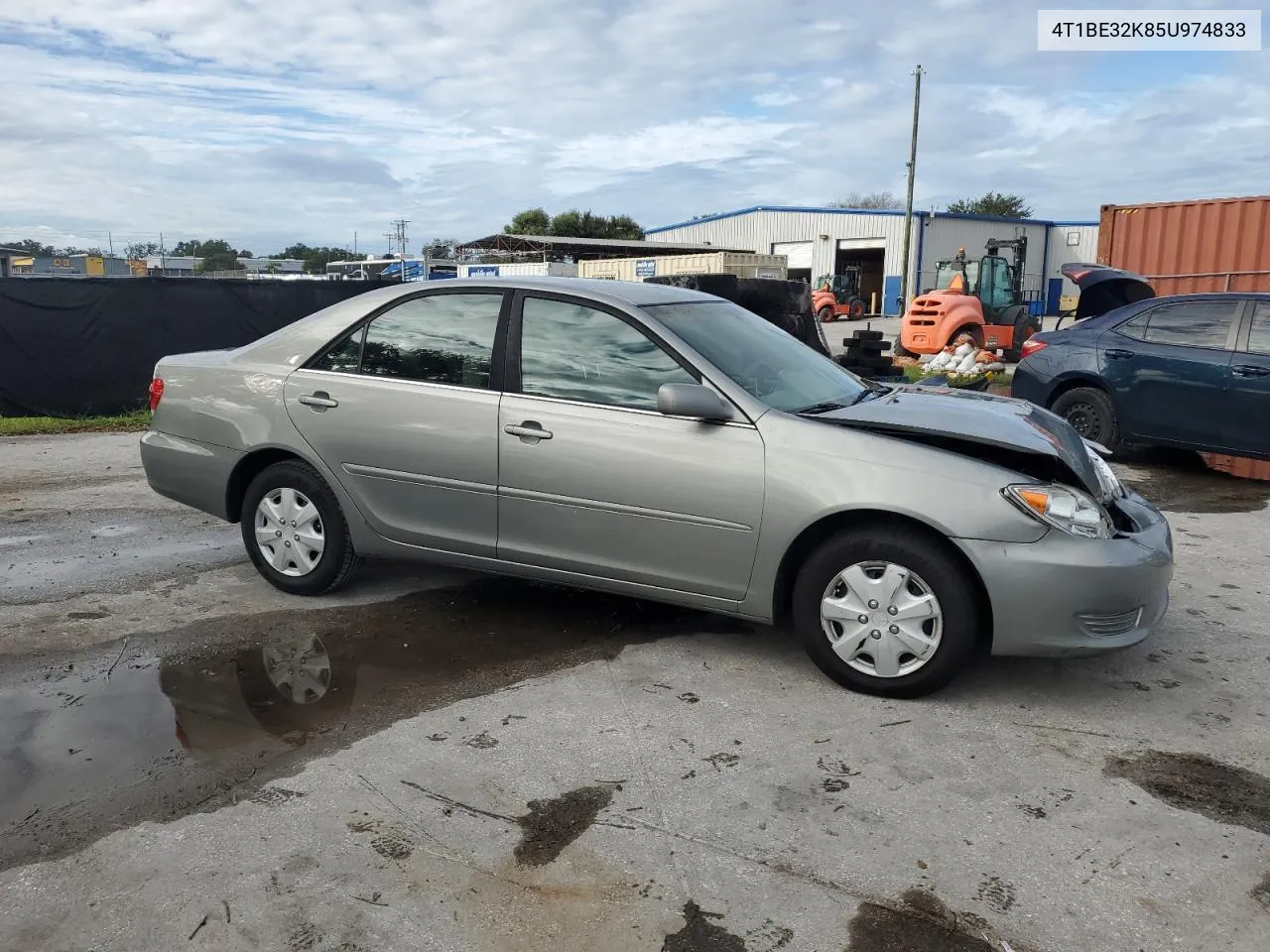 2005 Toyota Camry Le VIN: 4T1BE32K85U974833 Lot: 75181094