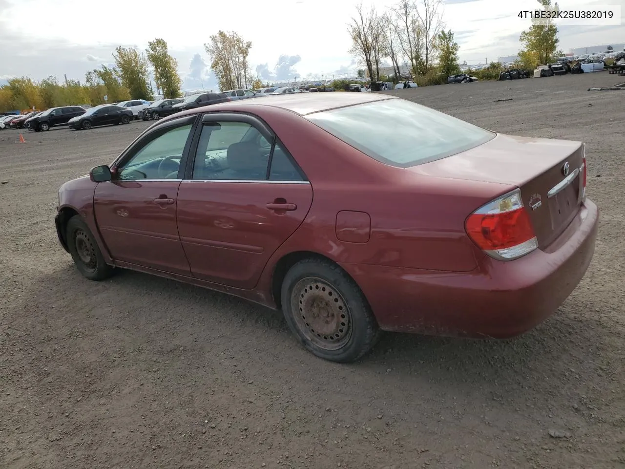 2005 Toyota Camry Le VIN: 4T1BE32K25U382019 Lot: 75232604