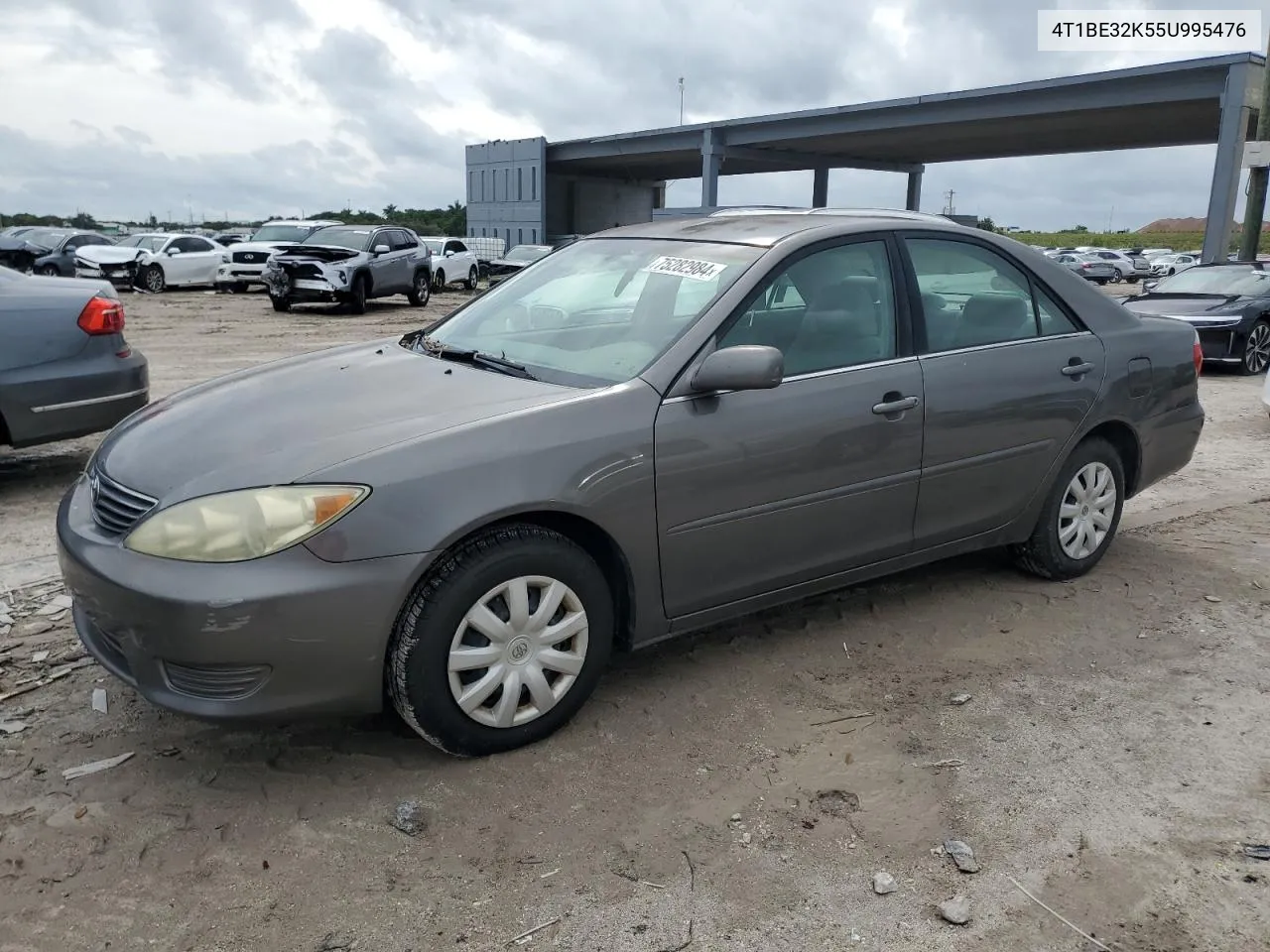 2005 Toyota Camry Le VIN: 4T1BE32K55U995476 Lot: 75282984