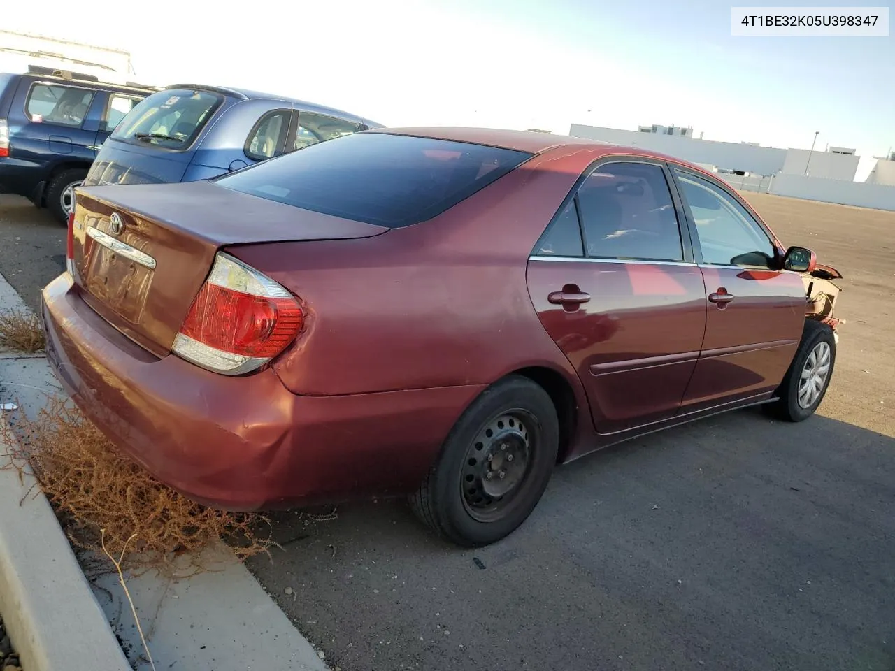 2005 Toyota Camry Le VIN: 4T1BE32K05U398347 Lot: 75321574