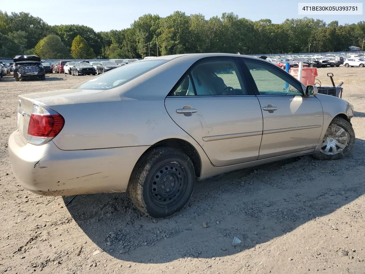 2005 Toyota Camry Le VIN: 4T1BE30K05U393751 Lot: 75349304