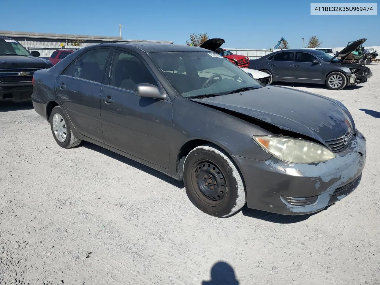 2005 Toyota Camry Le VIN: 4T1BE32K35U969474 Lot: 75391444