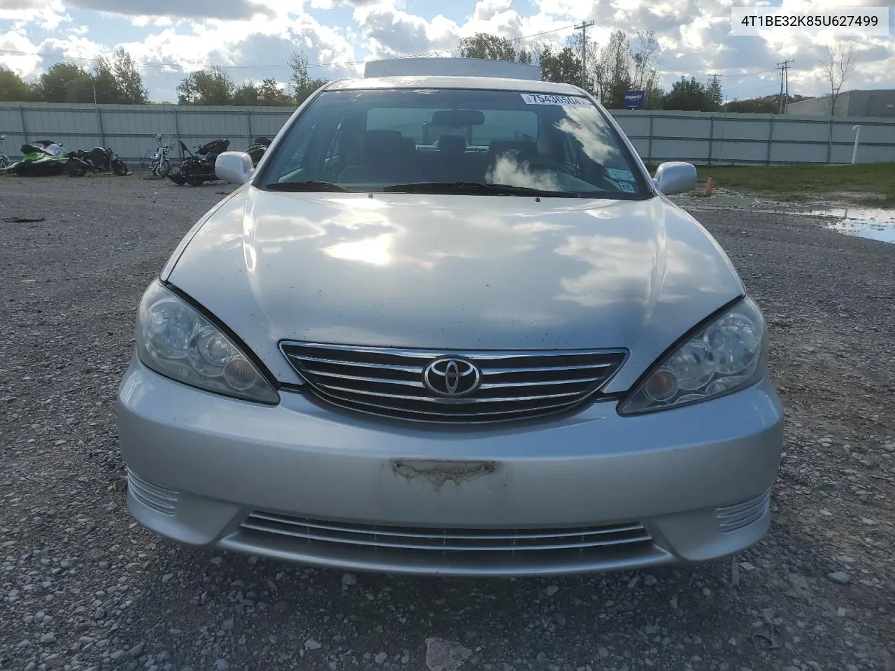 2005 Toyota Camry Le VIN: 4T1BE32K85U627499 Lot: 75436504