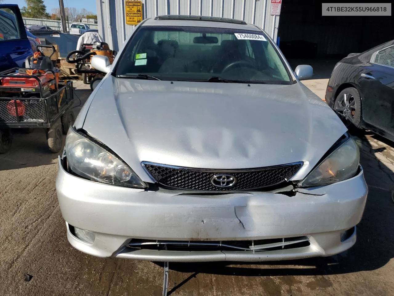 2005 Toyota Camry Le VIN: 4T1BE32K55U966818 Lot: 75460084