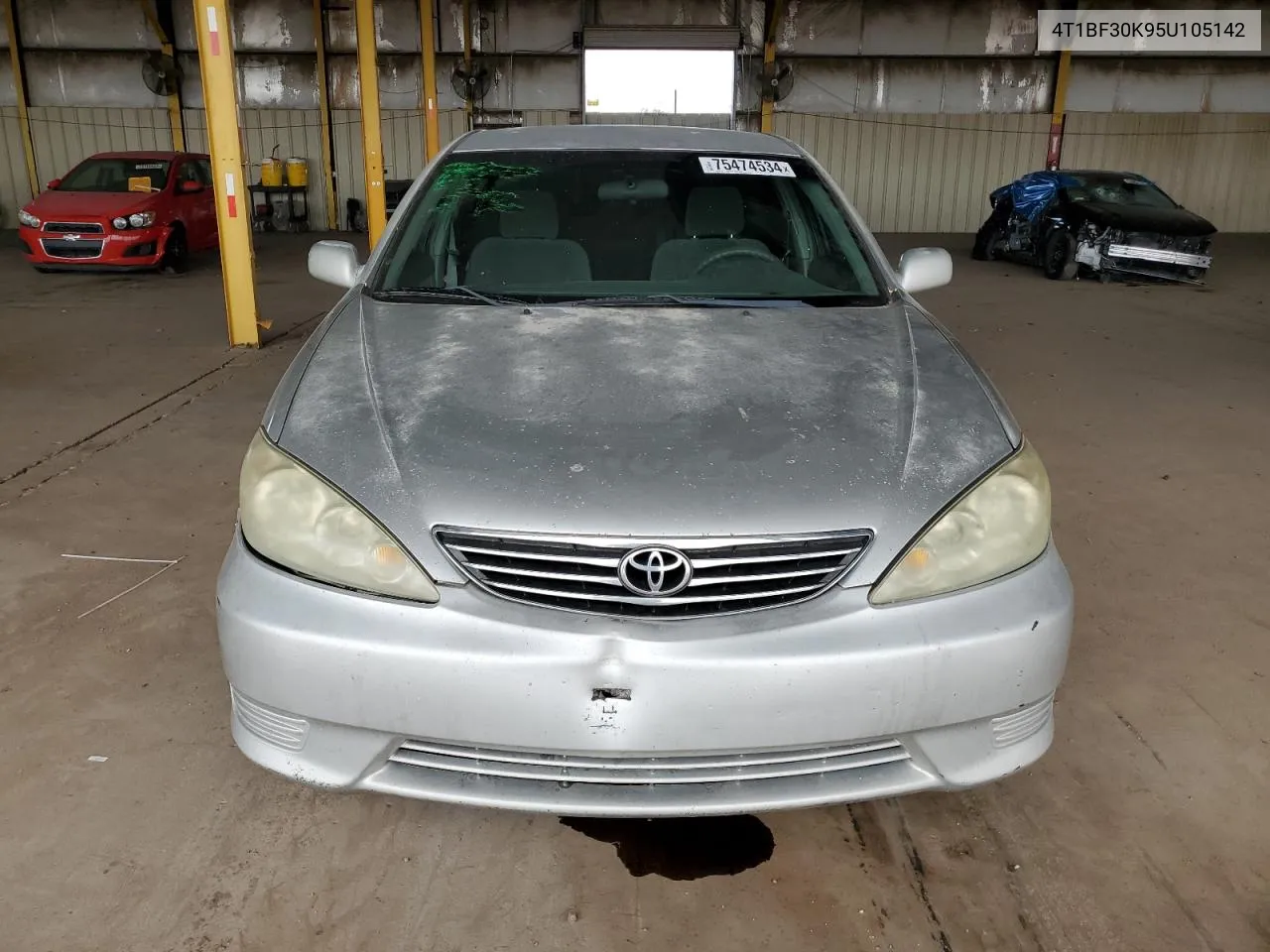 2005 Toyota Camry Le VIN: 4T1BF30K95U105142 Lot: 75474534