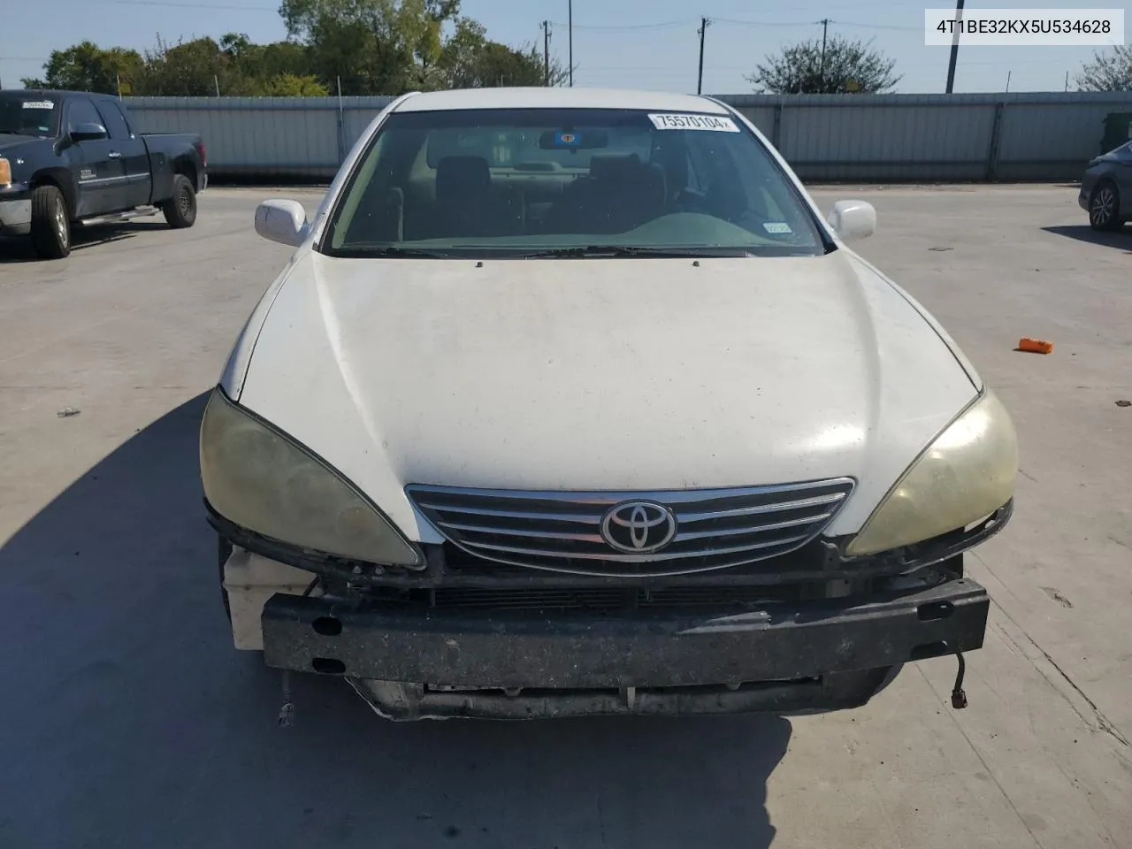 2005 Toyota Camry Le VIN: 4T1BE32KX5U534628 Lot: 75570104