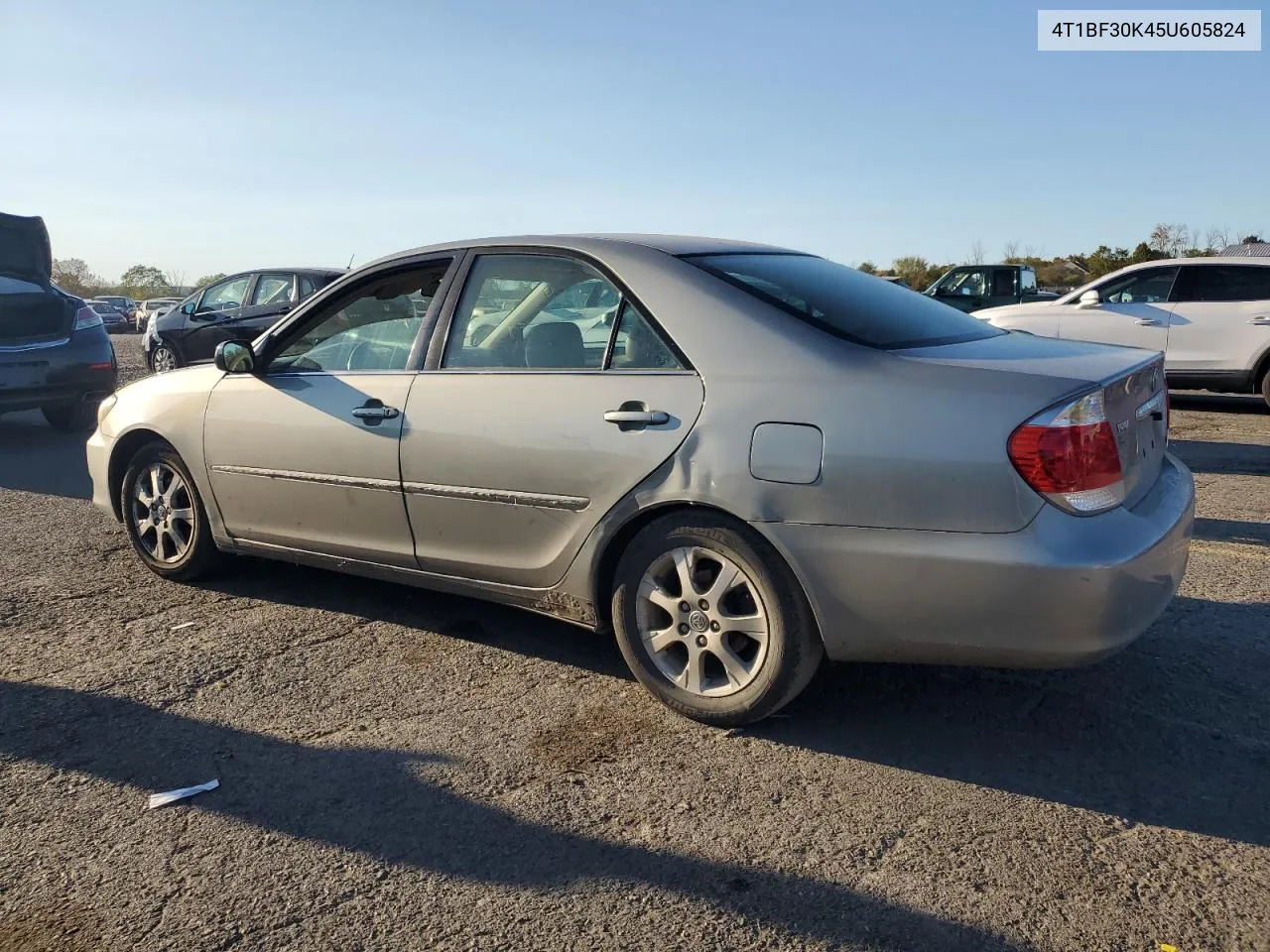 2005 Toyota Camry Le VIN: 4T1BF30K45U605824 Lot: 75596334