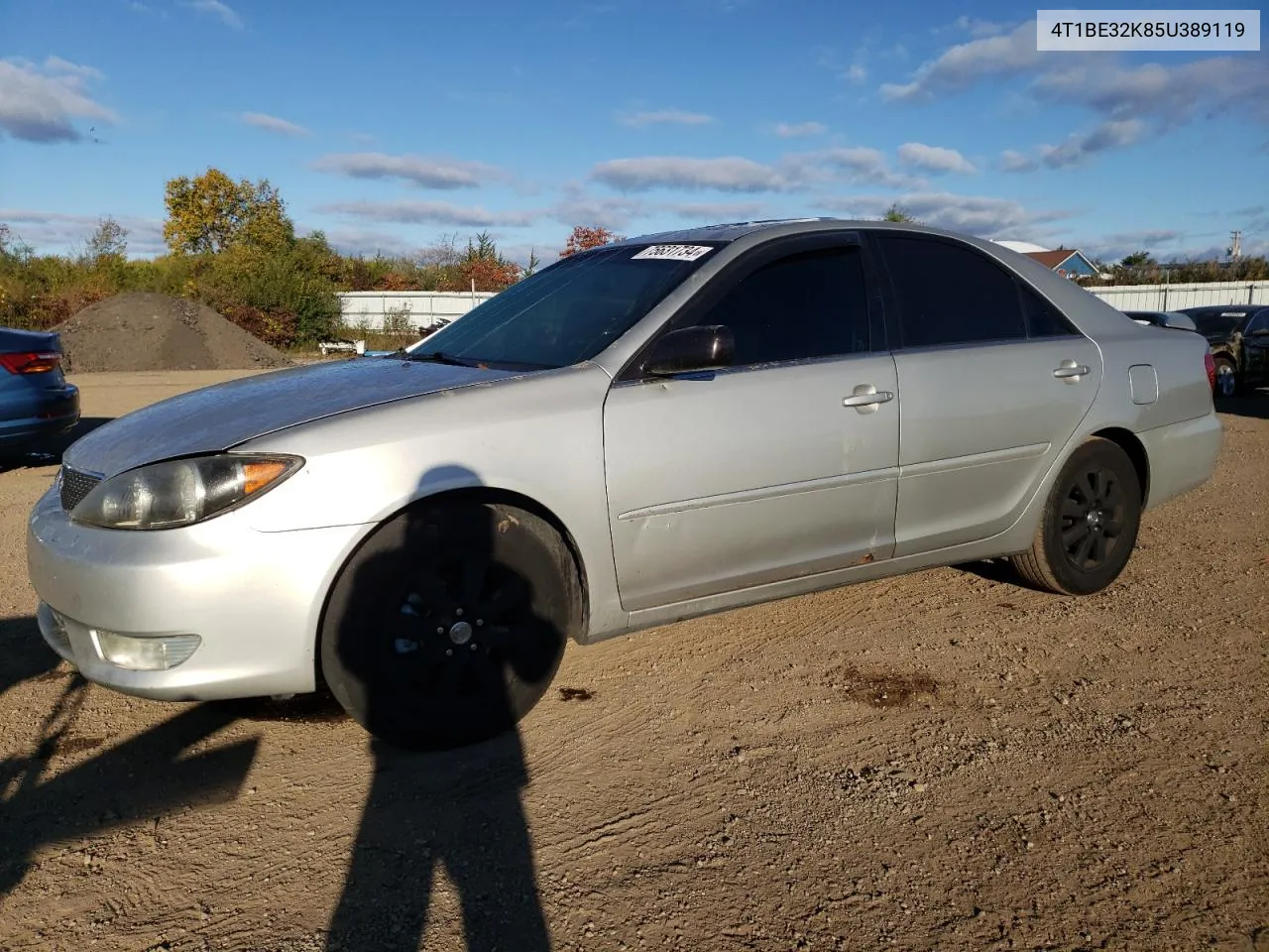 2005 Toyota Camry Le VIN: 4T1BE32K85U389119 Lot: 75631734