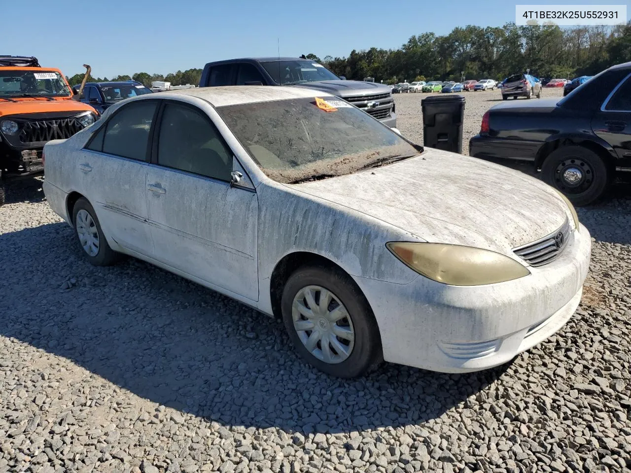 2005 Toyota Camry Le VIN: 4T1BE32K25U552931 Lot: 75681134