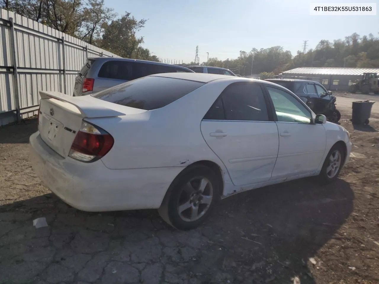 2005 Toyota Camry Le VIN: 4T1BE32K55U531863 Lot: 75932444