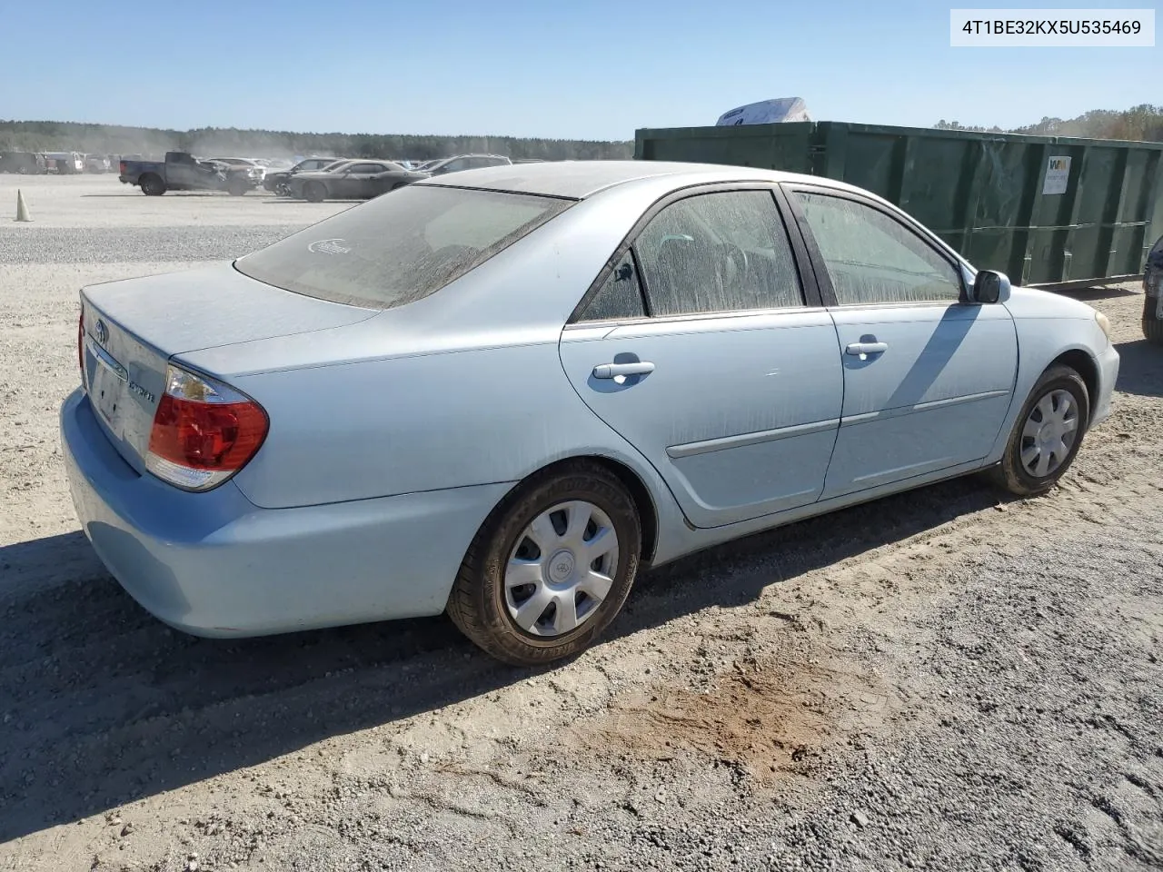 2005 Toyota Camry Le VIN: 4T1BE32KX5U535469 Lot: 75932724