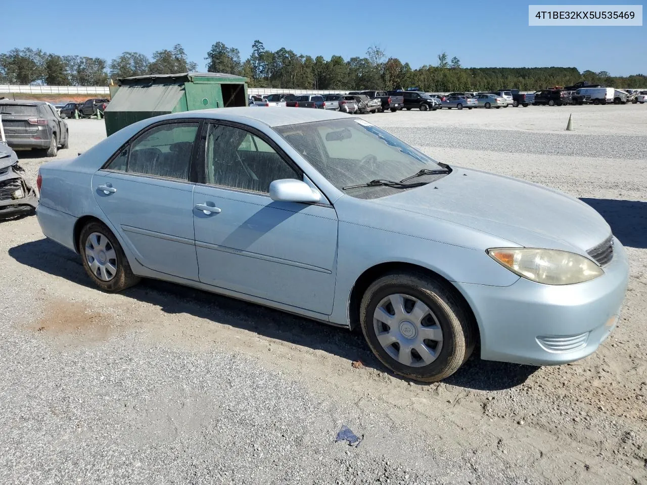 2005 Toyota Camry Le VIN: 4T1BE32KX5U535469 Lot: 75932724