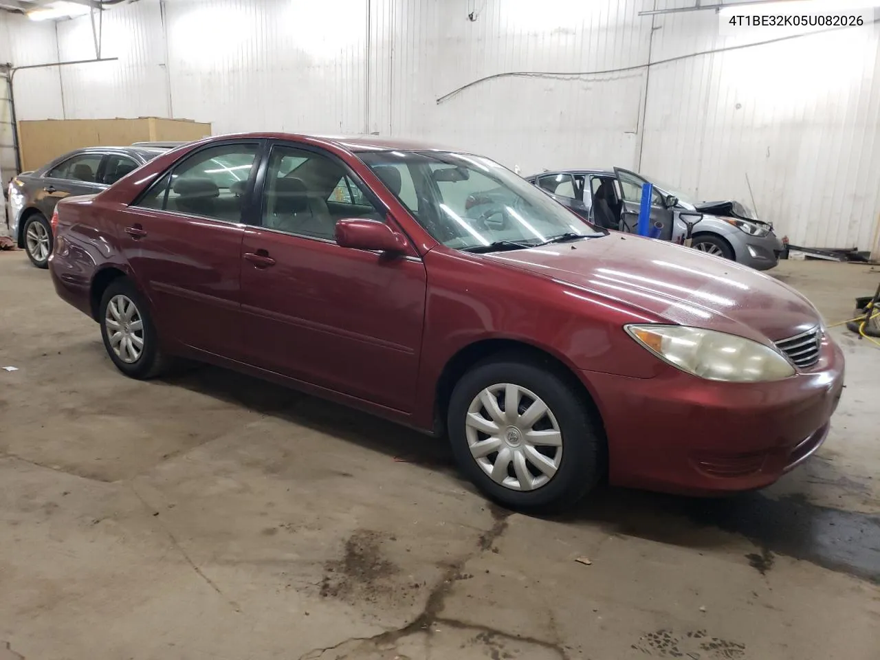 2005 Toyota Camry Le VIN: 4T1BE32K05U082026 Lot: 75936874