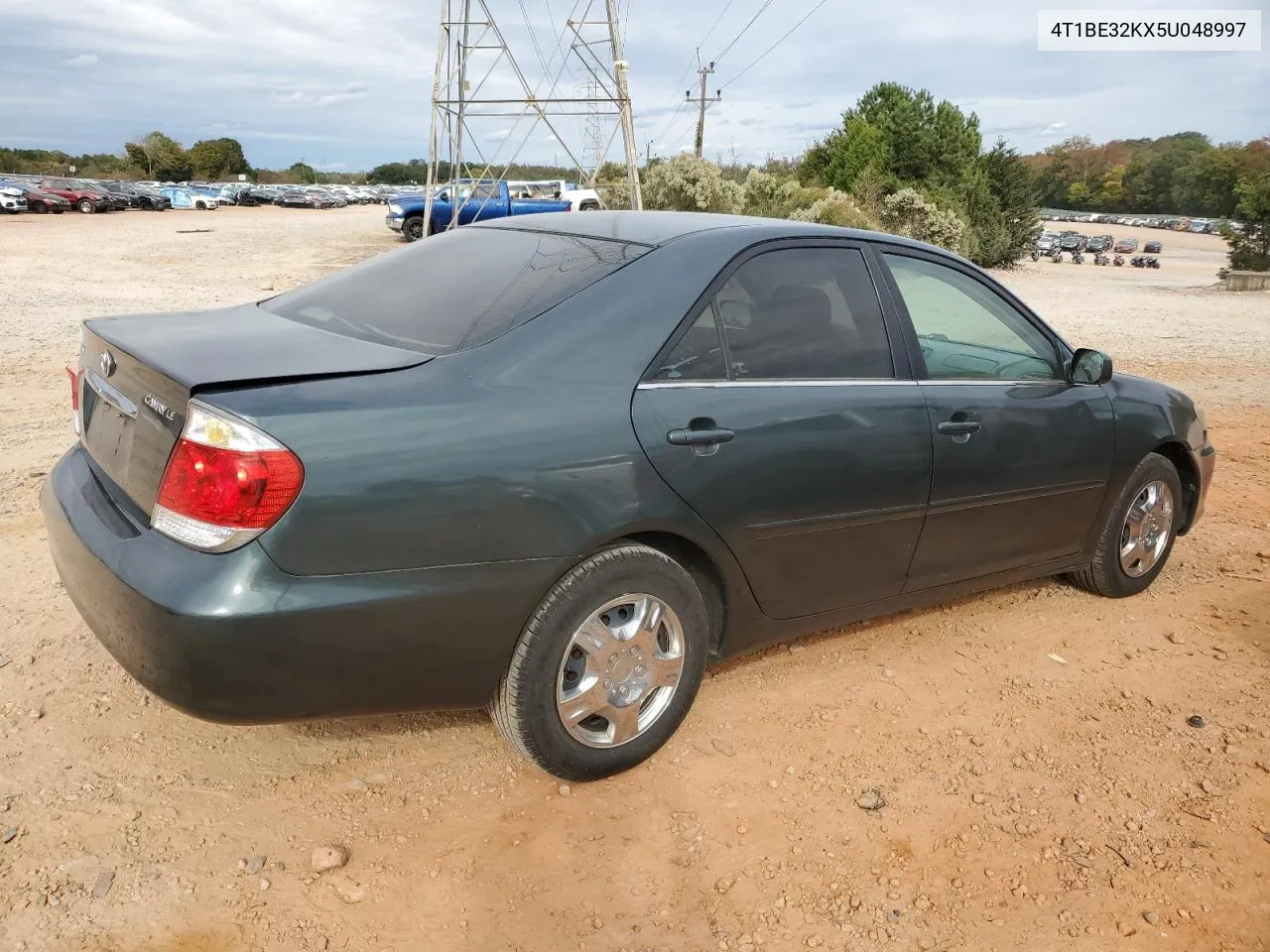 2005 Toyota Camry Le VIN: 4T1BE32KX5U048997 Lot: 76134574