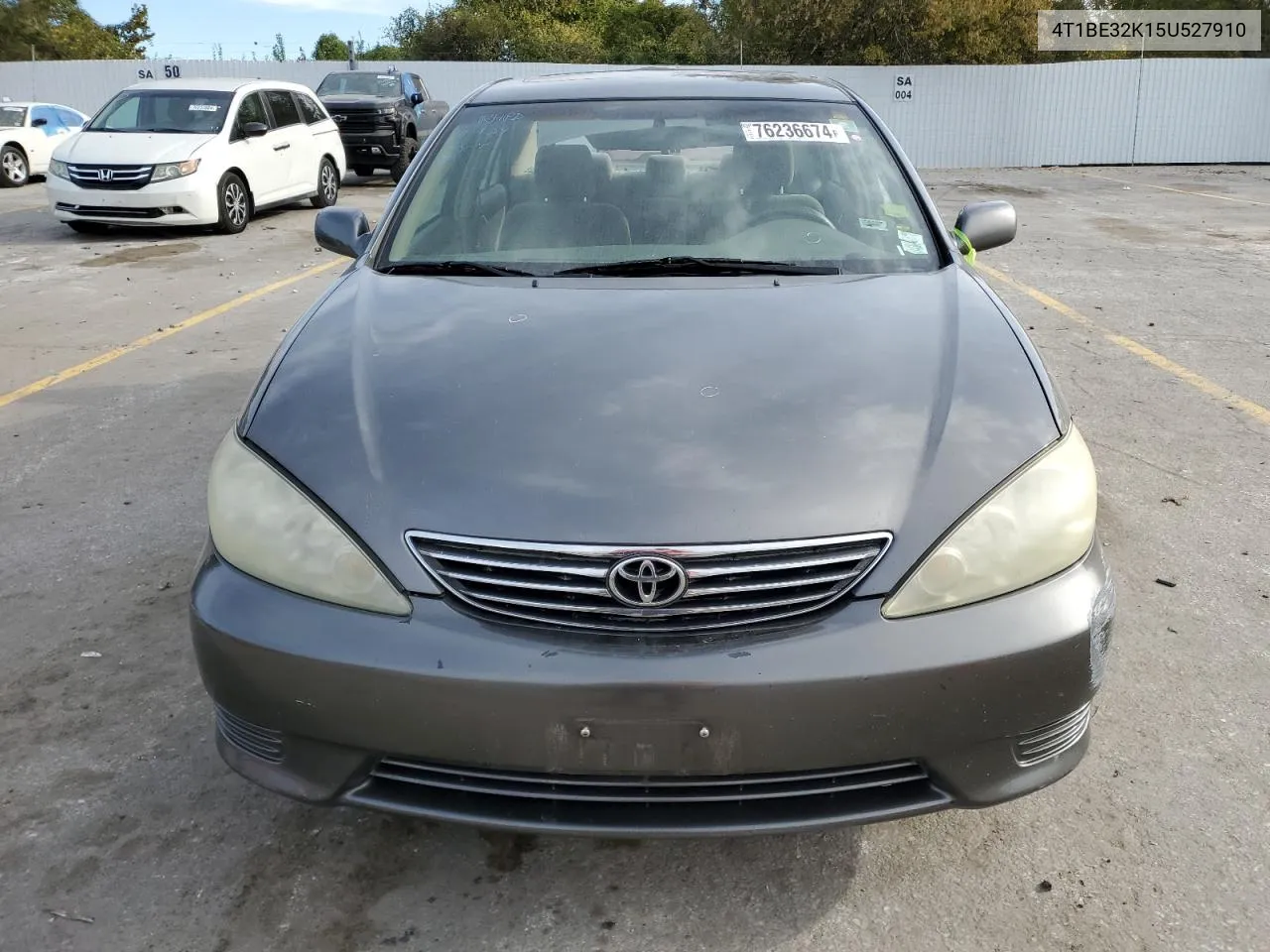 2005 Toyota Camry Le VIN: 4T1BE32K15U527910 Lot: 76236674