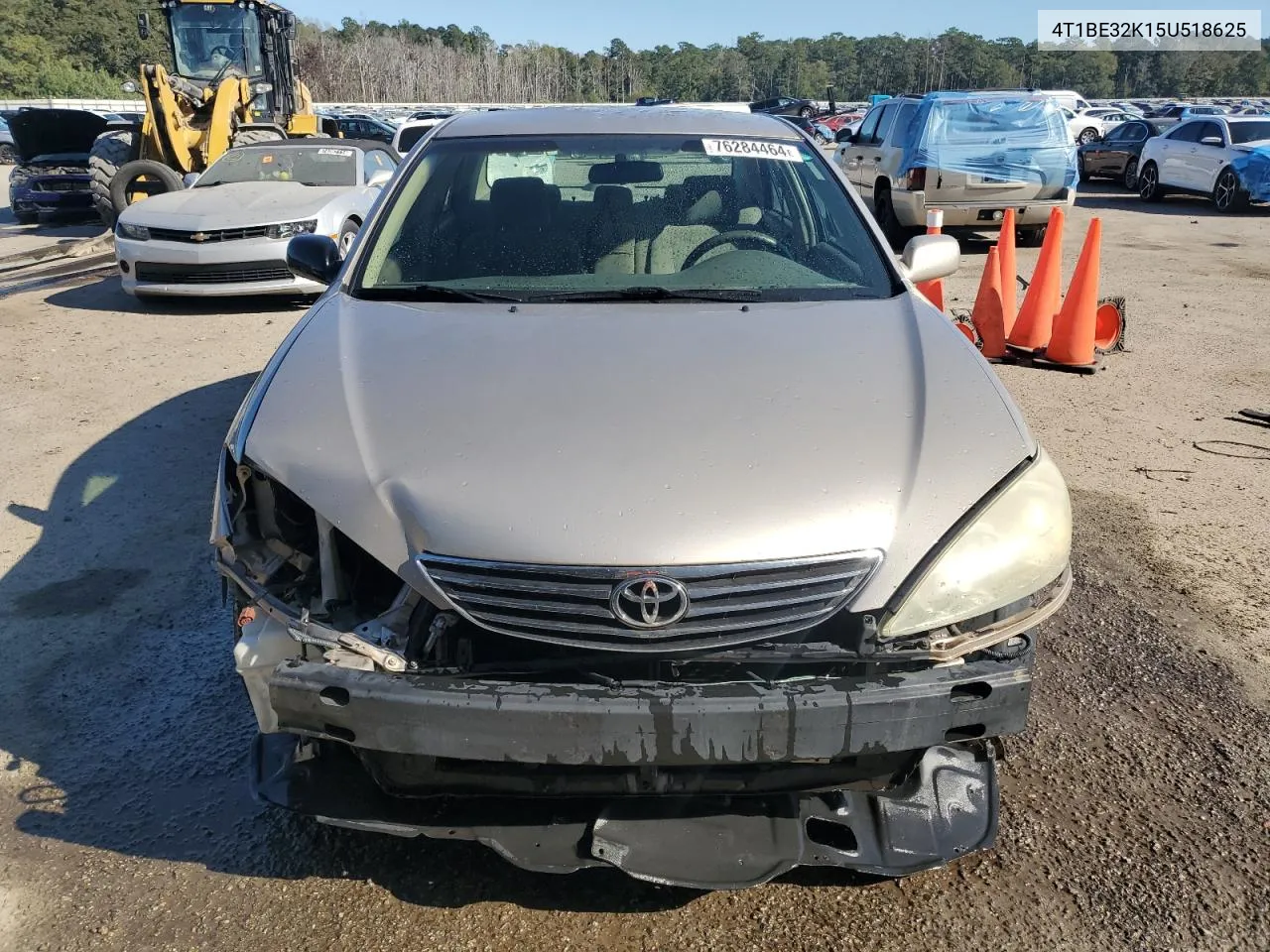 2005 Toyota Camry Le VIN: 4T1BE32K15U518625 Lot: 76284464