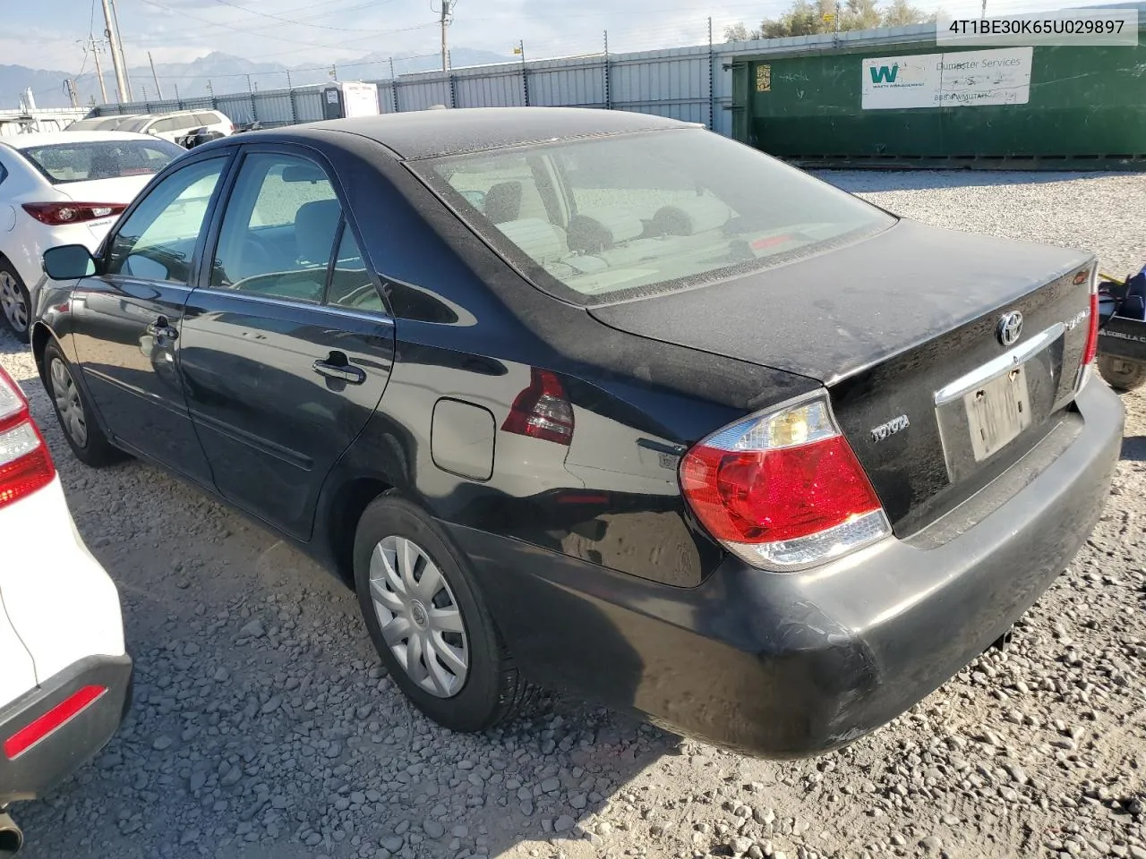 2005 Toyota Camry Le VIN: 4T1BE30K65U029897 Lot: 76294824