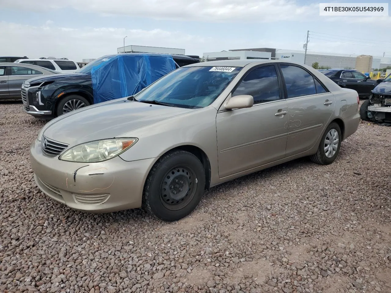 2005 Toyota Camry Le VIN: 4T1BE30K05U543969 Lot: 76446044