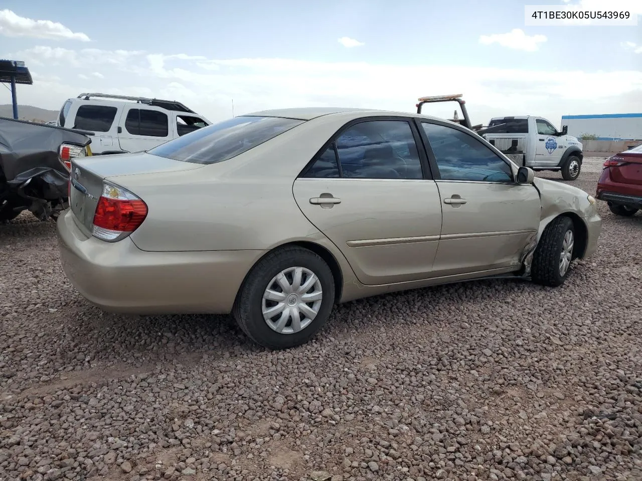 2005 Toyota Camry Le VIN: 4T1BE30K05U543969 Lot: 76446044