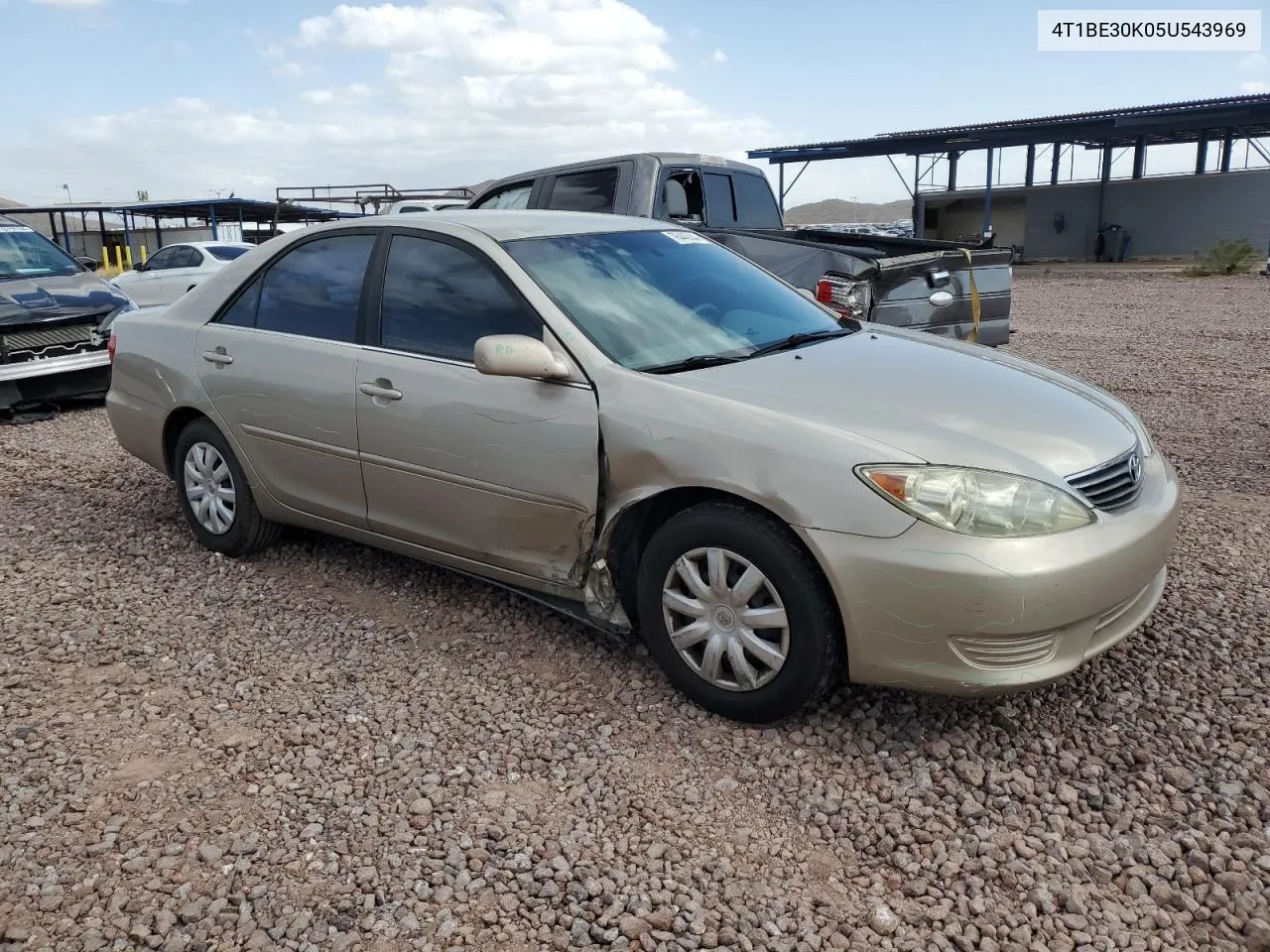 2005 Toyota Camry Le VIN: 4T1BE30K05U543969 Lot: 76446044