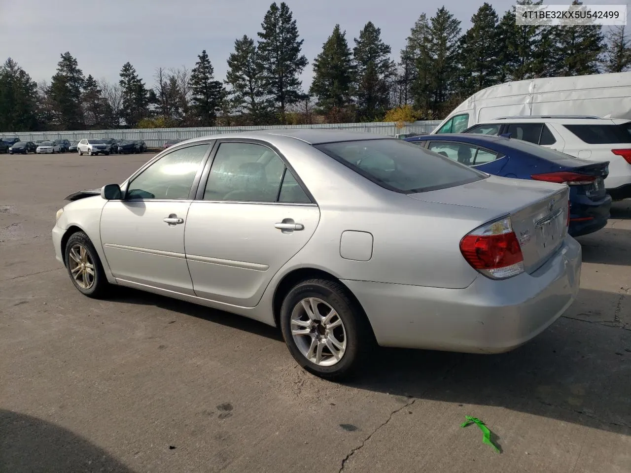 2005 Toyota Camry Le VIN: 4T1BE32KX5U542499 Lot: 76496403