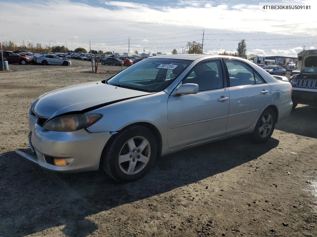 4T1BE30K85U509181 2005 Toyota Camry Le