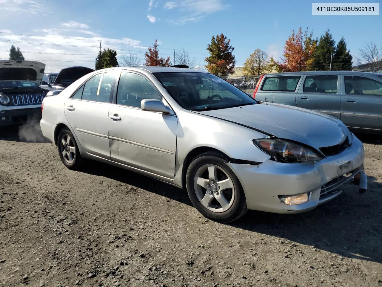 4T1BE30K85U509181 2005 Toyota Camry Le