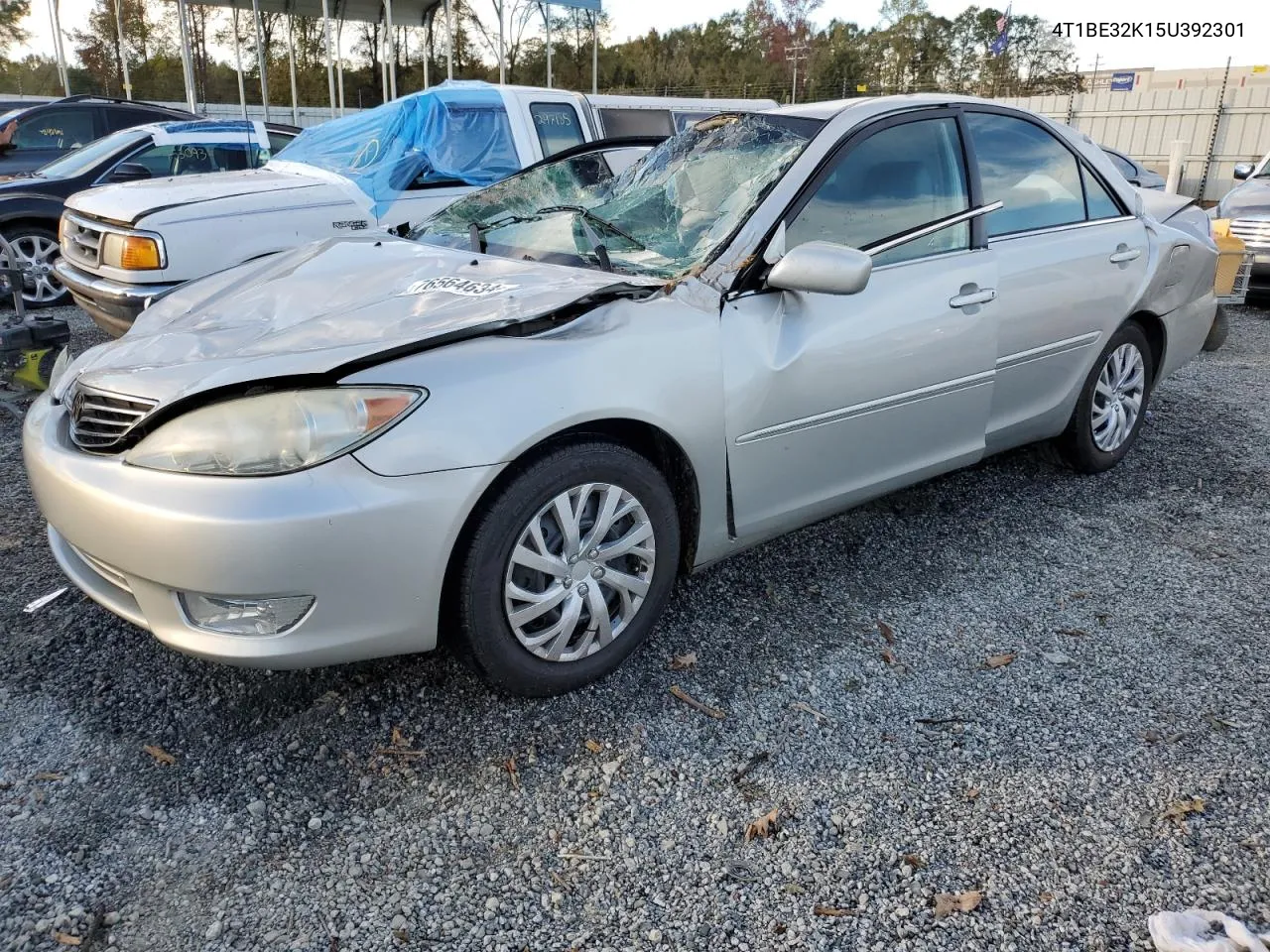 2005 Toyota Camry Le VIN: 4T1BE32K15U392301 Lot: 76564634