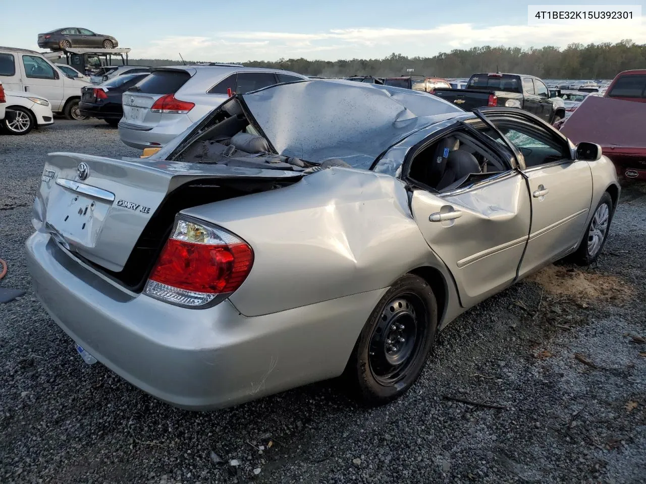 2005 Toyota Camry Le VIN: 4T1BE32K15U392301 Lot: 76564634