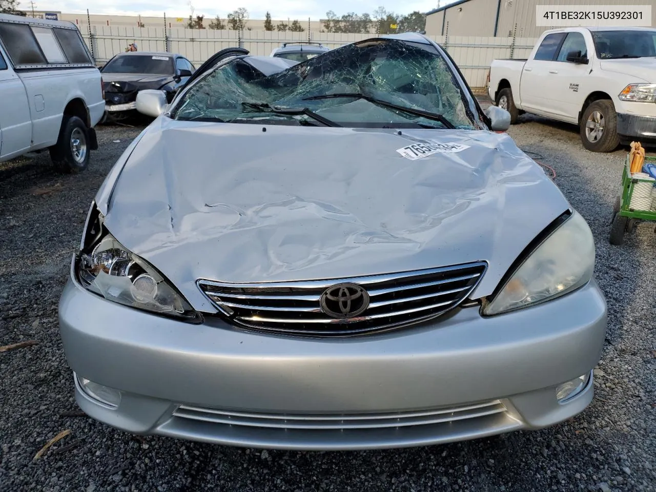 2005 Toyota Camry Le VIN: 4T1BE32K15U392301 Lot: 76564634