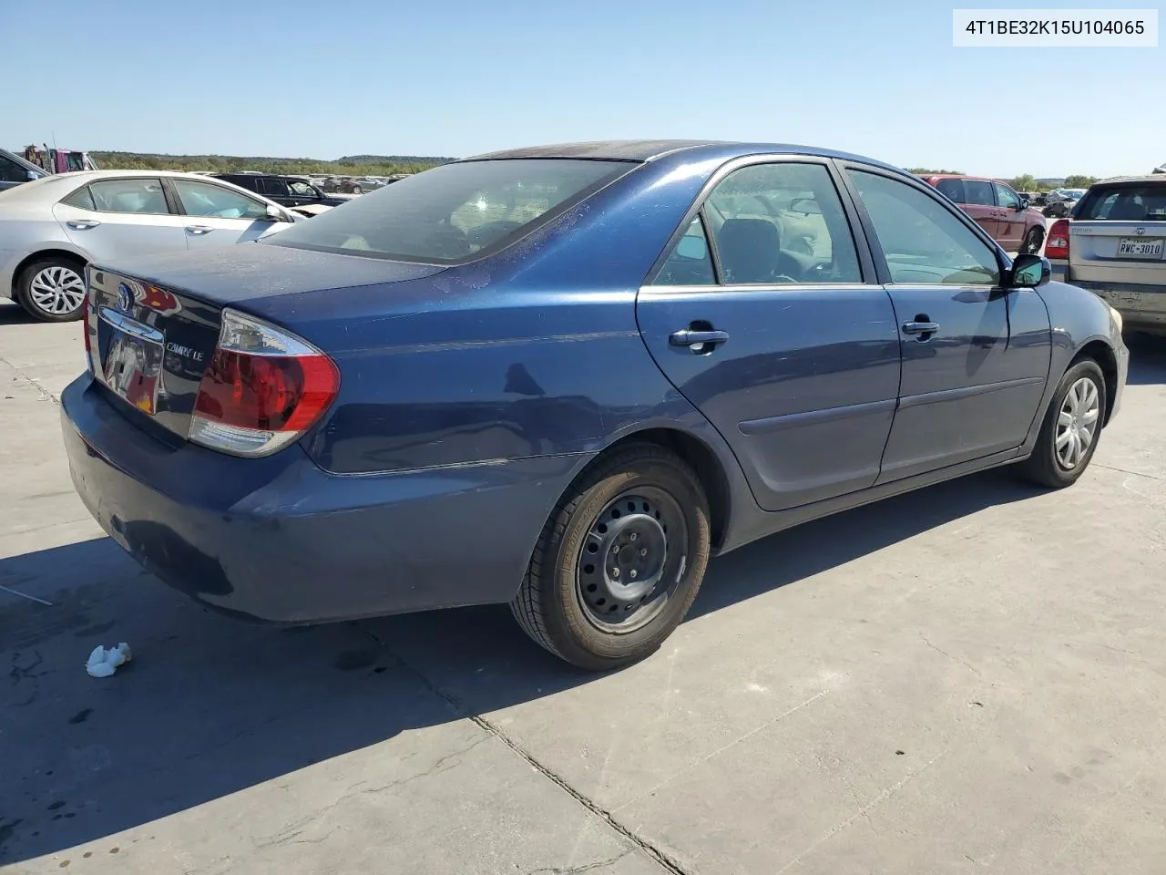 2005 Toyota Camry Le VIN: 4T1BE32K15U104065 Lot: 76606384