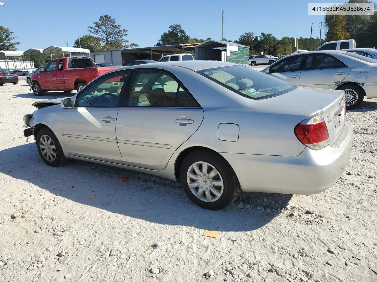 2005 Toyota Camry Le VIN: 4T1BE32K45U538674 Lot: 76957284