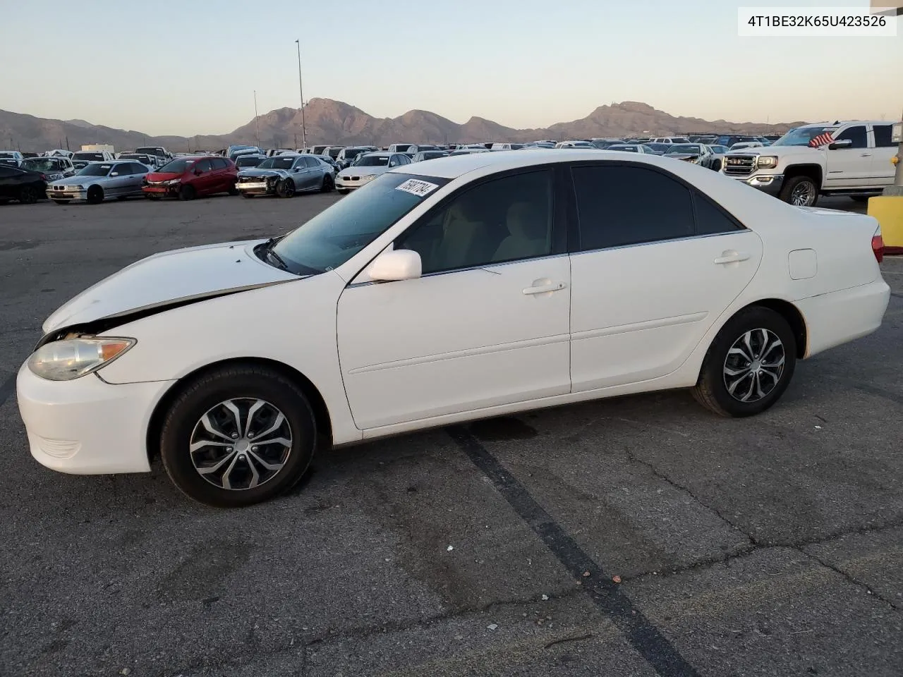 2005 Toyota Camry Le VIN: 4T1BE32K65U423526 Lot: 76987784