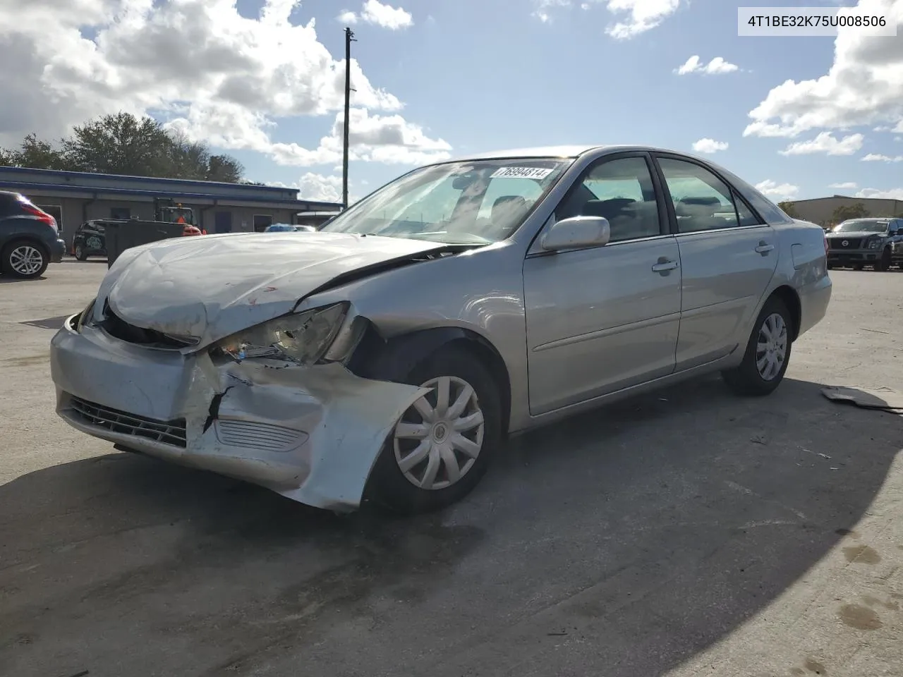 2005 Toyota Camry Le VIN: 4T1BE32K75U008506 Lot: 76994814