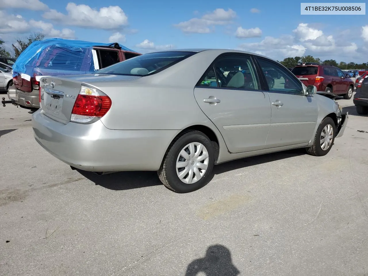 2005 Toyota Camry Le VIN: 4T1BE32K75U008506 Lot: 76994814