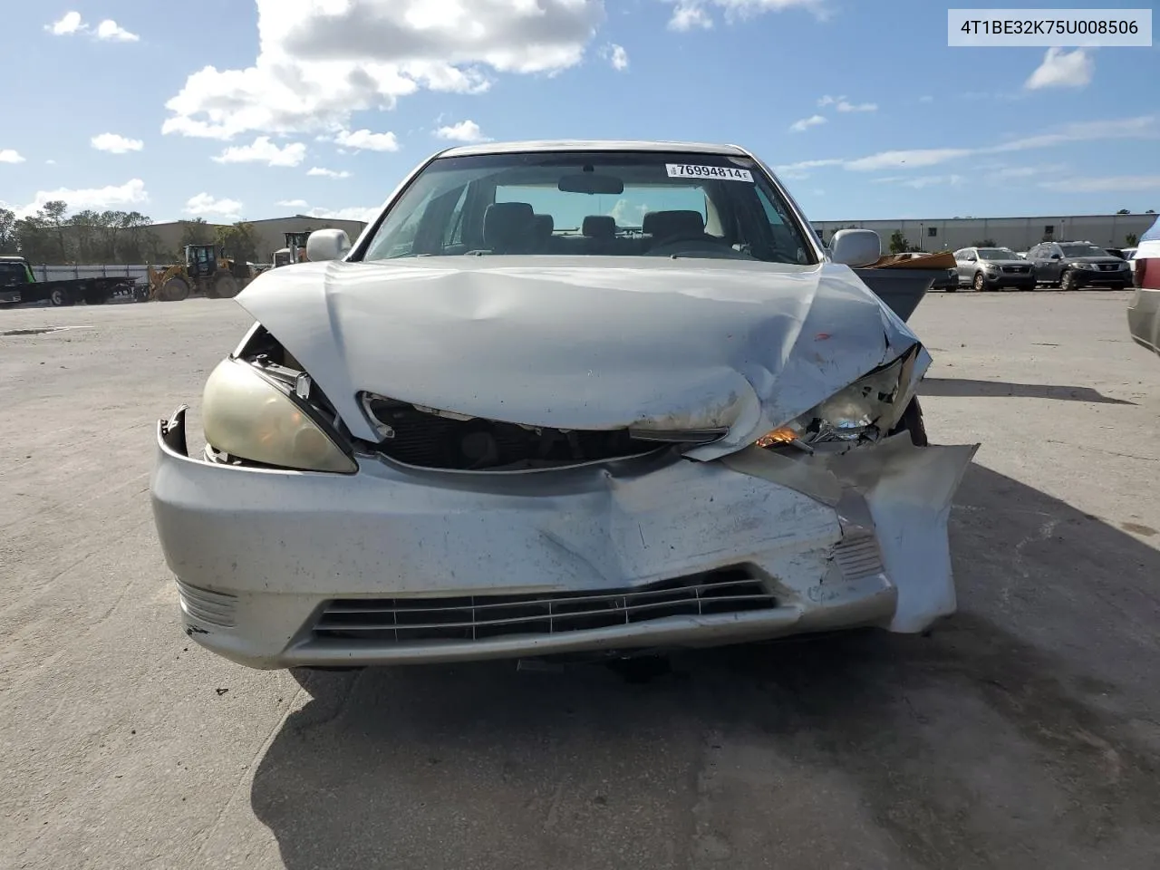 2005 Toyota Camry Le VIN: 4T1BE32K75U008506 Lot: 76994814