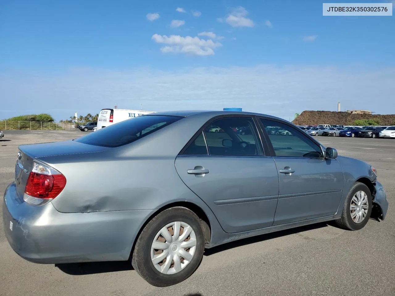 2005 Toyota Camry Le VIN: JTDBE32K350302576 Lot: 77001574